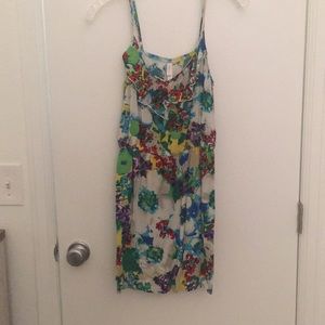 Floral multi color dress